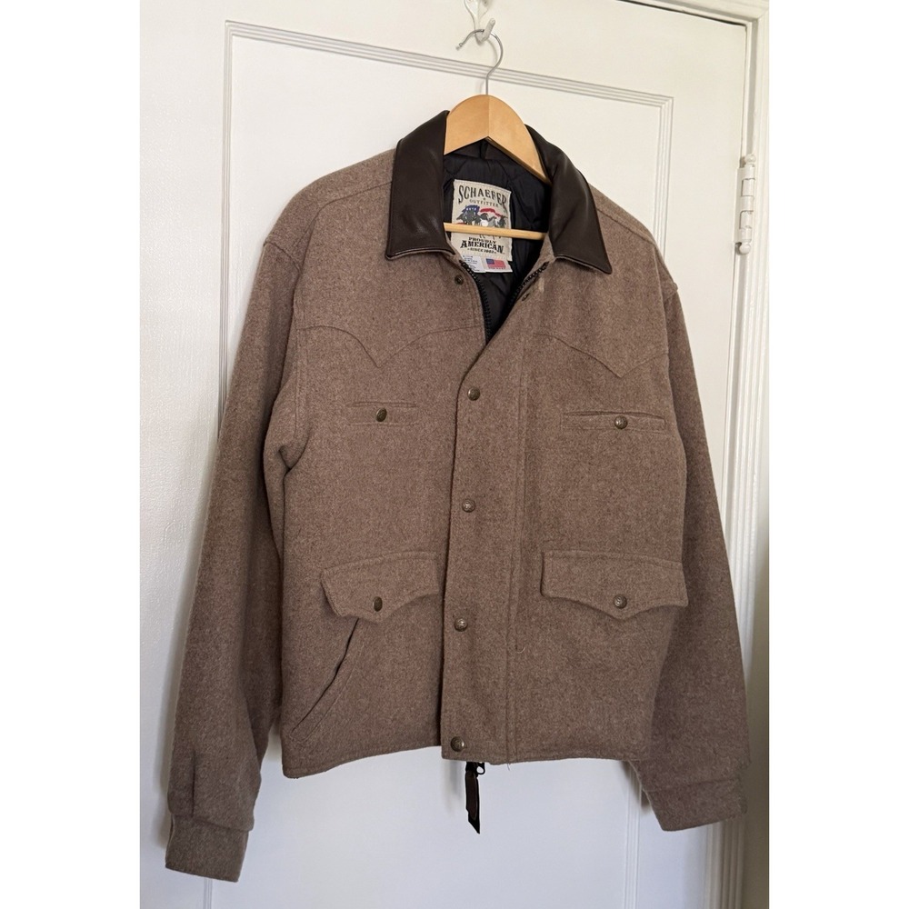 Schaefer Outfitter Colorado USA Drifter Jacket Coat Wool Men's M Fits L
